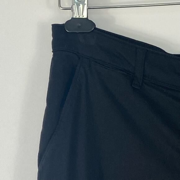 Zara Black Skinny Mid-Rise Chino Trousers Pants NWOT - Picture 4 of 13